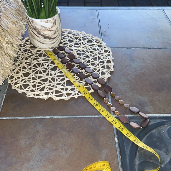 Wooden Beaded Necklace 18” Retro Style, Boho Chic- Market Find & Rebrand… - Picture 5 of 8